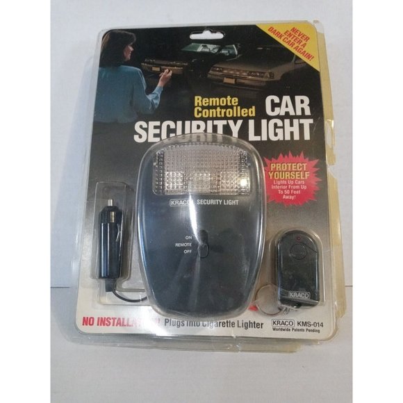CAR SECURITY LIGHT REMOTE CONTROLLED KRACO KMS-014  New - Picture 4 of 8